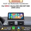 BONROAD Autoradio Bonroad senza fili CarPlay Android Auto, lettore multimediale GPS, unità centrale GPS, per BMW Serie 1 E82 E87 E88 2004-2012