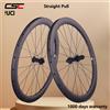 CSC Ruote in carbonio per bici da strada e gravel CSC 21mm con mozzo Center Lock CSCT31 e cuscinetti in ceramica, freno a disco, per bici da strada 700C