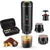 Macchina per Caffè Espresso a Capsule 3 in 1 Nuova Versione Aggiornata con Display Digitale Intelligente, Portatile per Esterni, Macchina per Caffè Concentrato