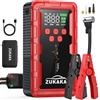 BSMOOM Nuovo Avviatore d'Emergenza per Auto 12V 7200mAh, Power Bank Portatile con Luce LED e USB, per SUV, Furgoni e Moto