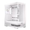 Noua Orizon MH100 | Case PC Gaming ATX Mid Tower | Ventola PWM Led ARGB | USB 3.0 e Type-C | Supporto Raffreddamento Liquido 360 mm | Vetro Temperato e Mesh | Bianco