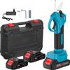 Seeiswork Forbici Elettriche a Batteria Brushless da 1000W 50mm per Potatura, Attrezzo per Rami di Alberi da Frutto con Batterie da 21V