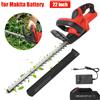 TKKEACE Tagliasiepi Elettrico a Batteria 21V, 22 Pollici, con Batteria 3.0Ah e Caricabatterie, Lama a Doppia Azione, Capacità di Taglio 3/5 Pollici