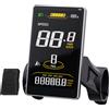 varstrom Display per E-Bike SW2M58: Schermo da 3,8" per Motore Centrale BAFANG BBS01B/02B HD con Livelli PAS 0-9, Pannello Computer E-Bike con Protocollo UART