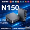Erilles Mini PC Intel N150, Computer Portatile da Gaming, 16GB/32GB RAM, 1TB/2TB SSD, Windows 11 Pro, Mini PC per Ufficio e Gaming, Wifi6, BT5.2, Desktop