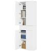 Eugad Cassettiera Portadocumenti 60x180x34cm, Armadio Alto da Ufficio con Anta, Mobile Contenitore da Cucina, Organizzatore Scrivania