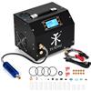 NONE Compressore d'aria PCP TUXING 4500Psi con convertitore integrato, display LCD e auto-stop - Pompa ad aria portatile per serbatoi PCP