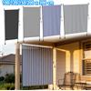 NONE Tenda da Balcone Verticale, Parasole Laterale Retrattile e Schermo per la Privacy, Protezione da Vento e Raggi UV per Esterni