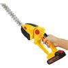 HGTUGO Tagliasiepi Elettrico Portatile 2-IN-1 Senza Fili 20000RPM 24V Leggero Ergonomico per Giardino, Siepi e Arbusti con Lama per Taglio Erba e Lama per Potatura, Attrezzi da Giardino 90 ° Tagliaerba