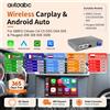AUTOABC Nuovo CarPlay Wireless per Peugeot 208 308 508 SMEG Citroen C3 C4 C5 DS3 DS4 DS5 DS6 con Supporto Telecamera Retromarcia, Interfaccia Android Auto, Modulo Decoder e Mirror Link