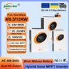 jsdsolar Inverter Solare Ibrido Jsdsolar 4KW 6.5KW 12KW 24V 48V Onda Pura On/Off Grid con Caricatore Solare MPPT 160A PV 500VDC con WiFi RS232 RS485 CAN per Sistema Solare Domestico