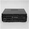 Bymaocar Amplificatore di potenza stereo HiFi Bluetooth a 2 canali AV-326BT, ingresso microfono per karaoke, radio FM, USB, scheda SD, mixer audio EQ, amplificatore audio digitale 200W+200W con telecomando,