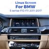 MEKEDE Autoradio con sistema Linux da 10,25 pollici per BMW Serie 5 F10 F11 2011-2017 AirPlay Autolink CarPlay Android Auto Navigazione GPS Lettore multimediale BT SWC Schermo FULL-FIT Autoradio