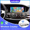 Autoabc Carplay Wireless per Mercedes Benz Classe S W222 2014-2018 Ntg5.0 con Android Auto Mirror Link Airplay USB Telecamera Posteriore