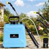 NONE Spruzzatore Elettrico da Giardino Ricaricabile 8L con 4 Ugelli Nebulizzatori, Pompa a Batteria per Prato, Piante, Pesticidi e Fertilizzanti