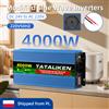 TATALIKEN Convertitore DC-AC da 2000W 2500W per Auto, Inverter di Potenza da 12V a 220V con Ventola di Raffreddamento, Trasformatore di Tensione Automobilistico per Ventole, Luci e Alimentazione da Campeggio