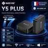 SOYO Mini Computer SOYO Y5 Plus, Processore Intel I7 di 4a Generazione, 8GB DDR3 / 128GB SSD, Win11 Pro, WiFi Dual 2.4G/5G, BT, Supporto Display 4K HD