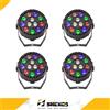 SHEHDS 2/4/6/8 pz. 12x3W LED Par RGB Wash per DJ, Discoteca, Matrimoni, Feste, Decorazioni Domestiche, DMX512, 2 Anni di Garanzia