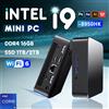 NONE Mini PC 2026 Intel Core i9 8950HK i3 6100U Windows 11 16GB RAM 1/2TB SSD WiFi 6 M.2 UHD Graphics 1000Mbps Portatile Desktop