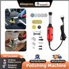 podofo Kit Smerigliatrice Elettrica Podofo, Mini Lucidatrice e Levigatrice Angolare per Aree Difficili da Raggiungere, Strumento per Lucidatura Auto e Moto, Levigatrice per Fughe di Piastrelle, Pietra,