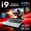 NONE Computer portatile da 15.6 pollici, PC Intel Core i9 10980HK, 16GB di RAM, SSD da 1TB/2TB, Notebook da gioco, Windows 11, sblocco con impronta digitale, 4K