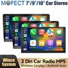Mopect Autoradio MOPECT 7/9/10" con Sistema Wince, Carplay Wireless, Android Auto, AM FM RDS, Touchscreen IPS, AUX, SWC, 7 Colori di Illuminazione, Bluetooth+MIC&Camera