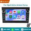 gearelec Autoradio CarPlay Android Auto da 7 pollici per Opel Astra Antara Corsa con WiFi, GPS, navigazione, radio FM, ricevitore multimediale e lettore MP5