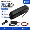 SMALL DEN Batteria al Litio 36V 20Ah 18650 Hailong con Scheda di Protezione BMS Integrata da 30A 1000W e Caricabatterie da 3A, Spedita dal Magazzino UE