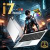 NONE Computer portatile da gioco da 14.1 pollici, Intel Core i7 7500U, Windows 11 Pro, 12GB di RAM, SSD da 1TB/2TB, notebook portatile per ufficio e studio.