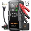 BSMOOM Avviatore d'Emergenza Wireless per Auto 1500A di Picco - Booster Batteria Portatile e Power Bank per Batterie Auto Scariche, Tutto in Uno