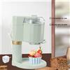 NONE Macchina Compatta per Gelato Soft da 1L per Casa, Gelatiera Automatica per Frutta con Funzionamento Semplice a un Solo Pulsante, Parti Rimovibili Lavabili in Lavastoviglie - Ideale per Riunioni