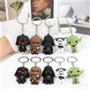 Bandai Portachiavi 3D in PVC con Personaggio Cartoon Sci-Fi, Accessorio per Zaino, Borsa, Portachiavi Auto, Regalo per Collezionisti e Fan