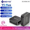 SOYO Y5 Plus Mini PC con CPU Intel Core i7 di quarta generazione, Windows 11 Pro, 8 GB di RAM, SSD M.2 da 128 GB, supporta due display 4K tramite USB-C, ideale per ufficio e aziende