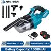 NONE Aspirapolvere Portatile Senza Fili 3in1 Drillpro con Ampio Contenitore per Polvere e Forte Aspirazione per Casa e Auto