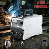 Vremota Saldatrice 2 in 1 MIG MMA IGBT DC Inverter con alimentazione automatica del filo, saldatura a contatto, senza gas, saldatrice ad arco protetta da gas