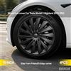 CCUUD Set di 4 Copricerchi Stile Turbina da 18 Pollici per Tesla Model 3 Highland 2023-2025, Accessori di Ricambio
