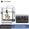 ANYCUBIC Stampante 3D ANYCUBIC Kobra 4 Combo con stampa rapida a 600 mm/s, multicolore, fino a 8 colori, asciugatura filamento ACE 2 Pro, controllo tramite app, tecnologia FDM.