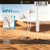 NONE Auricolari In-Ear WETECH, Cuffie Stereo Classiche Sportive Cablate da 3,5mm con Microfono e Controllo Volume per PC, Telefono, Laptop