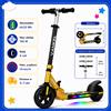 sinaopus Monopattino elettrico per bambini 6+, motore 150W, batteria 65,52Wh, e-scooter, velocità massima 14 km/h, autonomia fino a 14 km, design pieghevole, illuminazione a LED, volante regolabile, auto