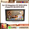 Podofo Universa Android 10.1'' 2Din Autoradio per Volkswagen Magotan/CC 2010-2014 PASSAT B7/B6 2010-2015 Autoradio Carplay Android Auto WIFI GPS 4G GPS DSP BT Sistemi intelligenti per auto