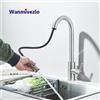 NONE Rubinetti da Cucina Estraibili Girevoli a 360° ° Rubinetto da Cucina Girevole Monocomando per Lavello, Miscelatore Acqua Calda e Fredda