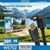 NONE Cavo HDMI 4K 1.5/3/5M ad Angolo Retto Standard Mini per TV PS4 Xbox Fotocamera