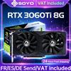 SOYO Nuove schede grafiche per giochi NVIDIA GeForce RTX 3060Ti 8GB GDDR6 256 Bit Scheda video GPU per desktop Componenti del computer