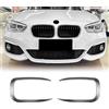 IDENUONA Copertura Laterale per Presa d'Aria del Paraurti Anteriore per BMW Serie 1 F20 F21 M Sport 120i 2012-2019, Cornice per Fendinebbia, Spoiler Canard