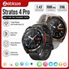 Zeblaze 2026 Zeblaze Stratos 4 Pro Smartwatch GPS con Display AMOLED da 1,43'', Torcia Bicolore, Memoria Musicale, 170+ Modalità di Allenamento