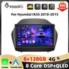 podofo Autoradio Podofo 10'' 8Core per Hyundai IX35 2010-2015, lettore multimediale con WIFI, Carplay, Android Auto, navigazione GPS, DSP, FM, Bluetooth.