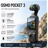 DJI Osmo Pocket 3 Potente Sensore da 1 Pollice 4K/120fps Touchscreen Rotante da 2 Pollici Gimbal Portatile a 3 Assi Messa a Fuoco Rapida Tracciamento Viso/Oggetto Videocamera per Vlog