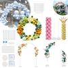 NONE Arco Nuziale Regolabile 4-in-1, Supporto per Colonna di Palloncini, Kit di Accessori per Matrimoni, Decorazioni per Compleanni, Decorazioni per Feste di Laurea, Decorazioni Natalizie con Palloncini