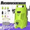 NONE Idropulitrice ad alta pressione da 1200 W e 60 bar, spruzzatore portatile multiuso, con pistola ad acqua ad alta pressione monoblocco, portata di 360 L/H, per la pulizia di auto, veicoli, giardini,