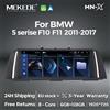 MEKEDE Autoradio Android 15 da 10.25 Pollici con Stock EU, Lettore Multimediale per Auto BMW Serie 5 F10 F11 2011-2017 CIC NBT, 4G WIFI DSP BT Wireless CarPlay Android Auto, Navigazione GPS, Sistema